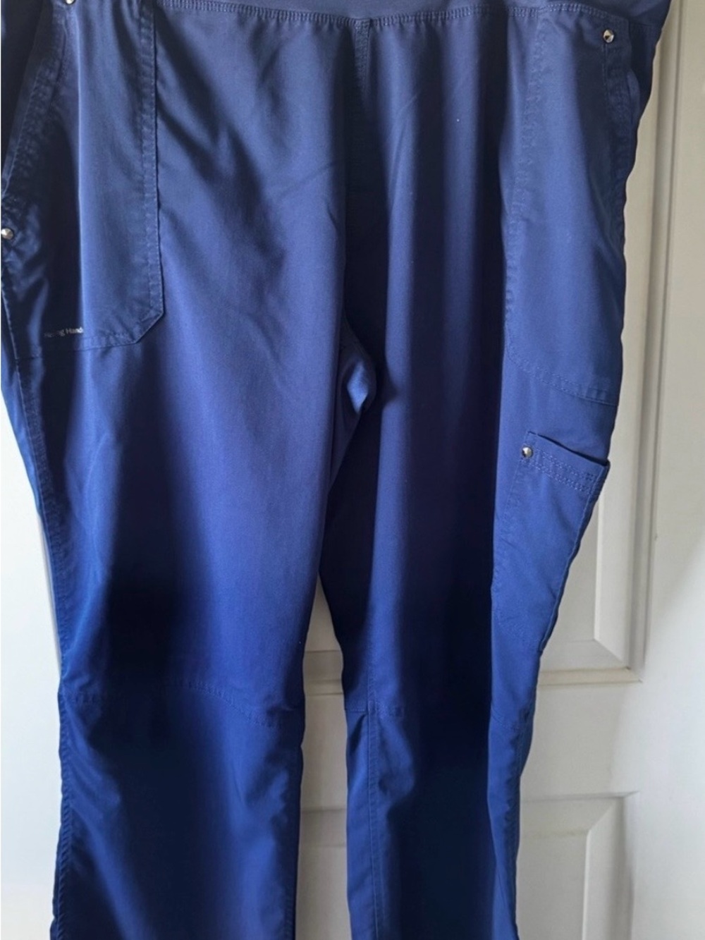 healing hands Deep Navy Cargo Scrub Pants